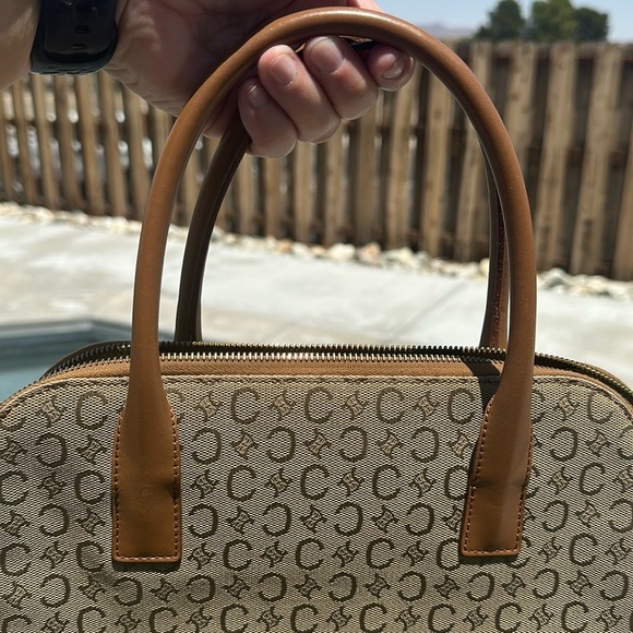 Celine Monogram Authentic Vintage Dome Handbag - Picture 4 of 16